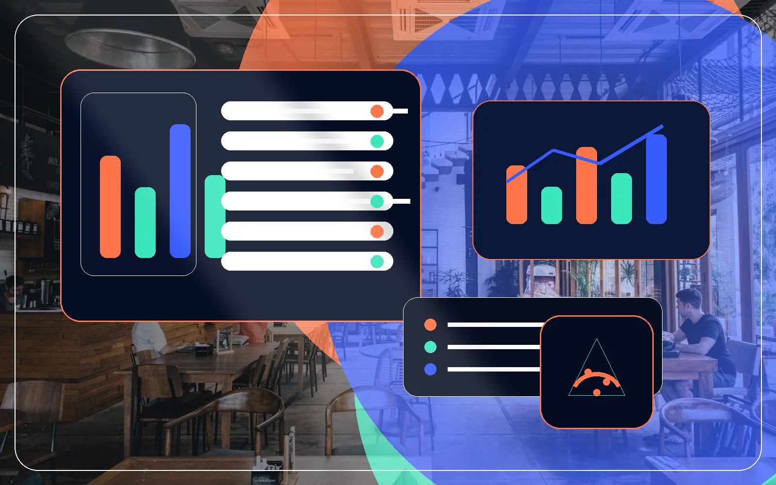 Catering Business POS, Ordering, Delivery and Customer App connected by SABSUS