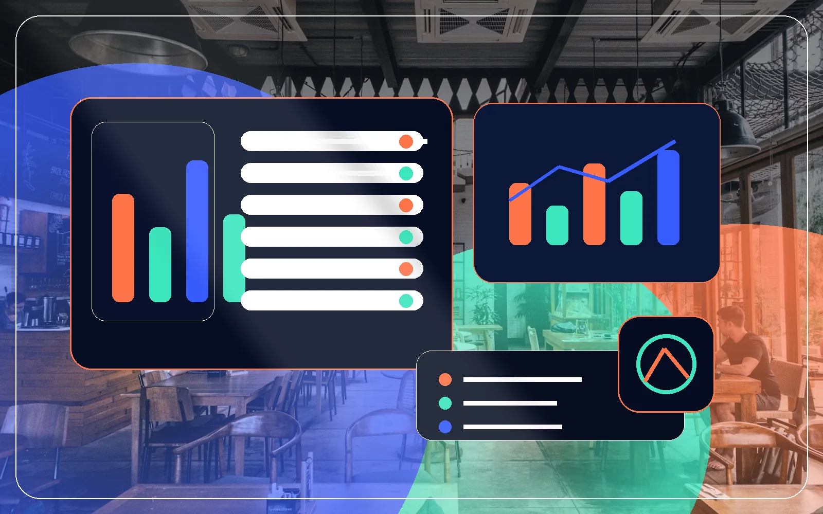 Cloud Kitchen POS, Ordering, Delivery and Customer App connected by SABSUS