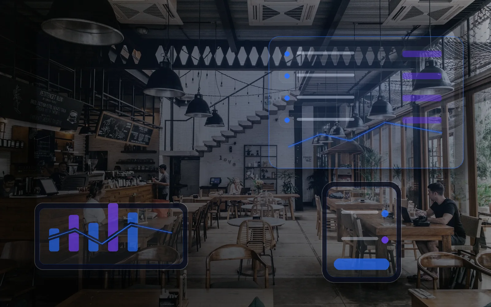 Restaurant POS, CRM, online ordering, delivery and kitchen operations connected by SABSUS